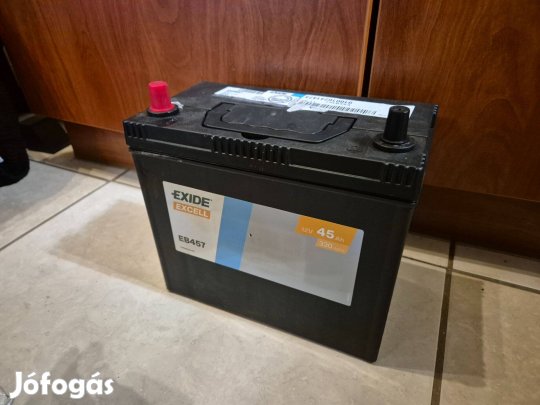 Exide (Exeb457) 45Ah B+ akkumulátor - Toyota Rav4 / Prius, hybrid - új