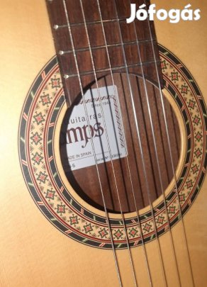 Exkluzív Camps Made in Spain tömör cédrus mestergitár+kiegészítők 