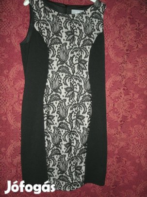 Exkluzív Női fekete Ruha Wallis 40-es méret Gyönyörű Darab