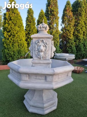 Exkluzív Oroszlánfejes KERTI Szökőkút