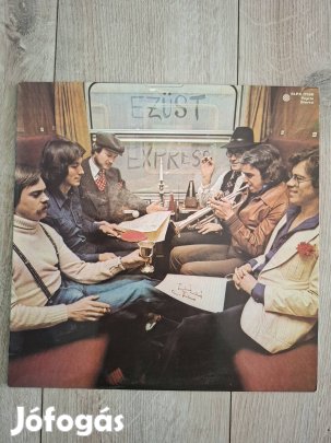 Express Ezüst express bakelit lemez 