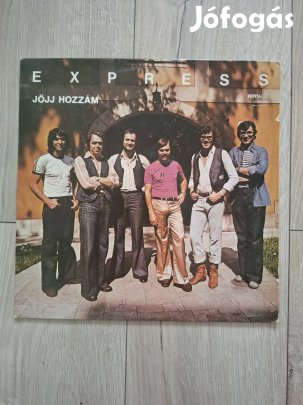 Express bakelit lemez 