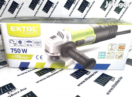 Extol Sarokcsiszoló sarok csiszológép 750W 115mm