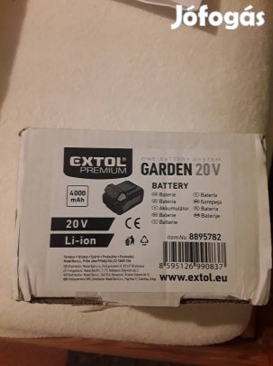 Extol garden akku új