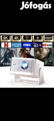 Extra Prémium Projektor Full HD, Streaming, Android 14!!!!! 
