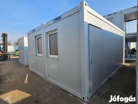 Extra minőségű iroda konténer, dupla 20 lábas irodakonténer