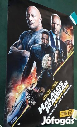 Extra nagy Halálos iramban plakát, 118×174 cm, poszter