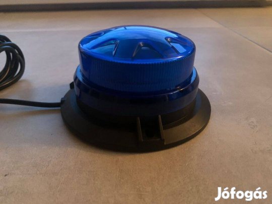 Extra slim LED police rendőrségi kék lámpa mágnestalpas kéklámpa mini