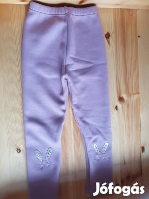 Extra vastag kislány thermo leggings 140 Új