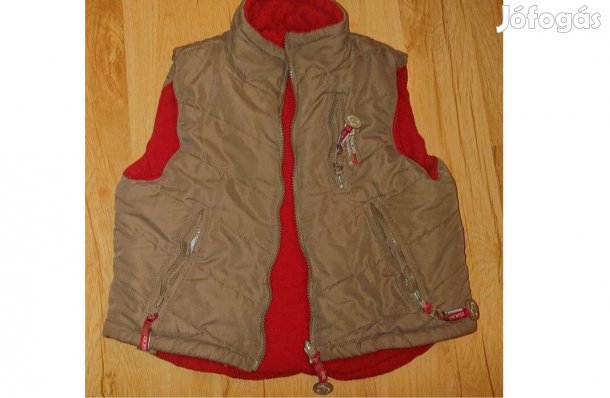 Extreme Rider pufi mellény, mindkét színén viselhető 4-5 évesnek