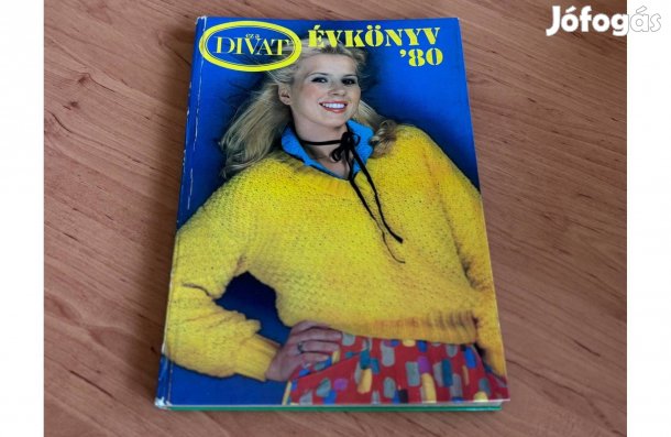 Ez a divat évkönyv 1980, retró kiadvány a múlt századból