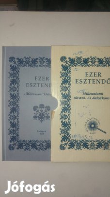 Ezer esztendő I-II. (milleniumi olvasó- és daloskönyv)