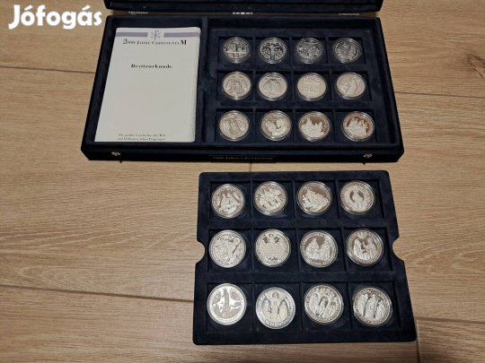 Ezüst 0.999 - Színezüst érmék