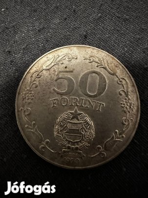 Ezüst 1970 Felszabadulás BU 50 forint