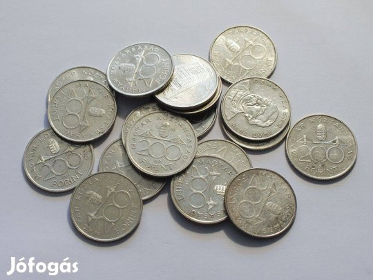 Ezüst 200 forintos eladó