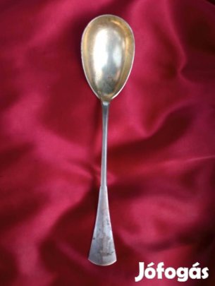Ezüst Antik fagylaltos Kanál 1db Dianás 14cm 1,000ft / gr