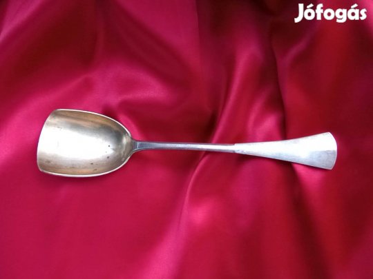 Ezüst Kanál Antik 91gr 22.5cm Angol Fazon