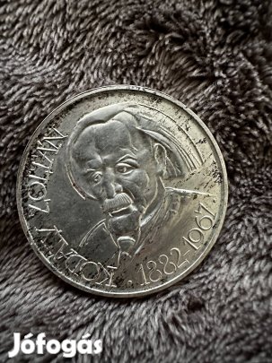 Ezüst Kodály 50 forint - Bu 