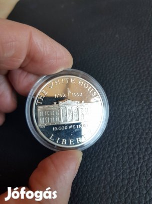 Ezüst USA dollár emlékérem