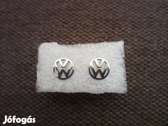 Ezüst Volkswagen fülbevaló 
