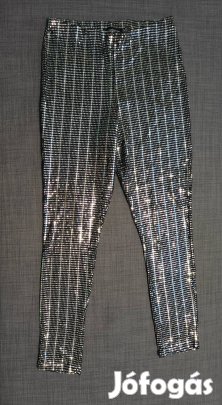 Ezüst csillogó leggings 