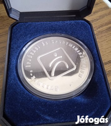 Ezüst érme 33 g 925-ös kis példányszámú ezüst emlékérme emlékérem