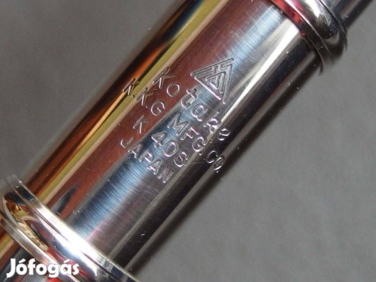 Ezüst fejrészes Japán Kotake fuvola szakembertől