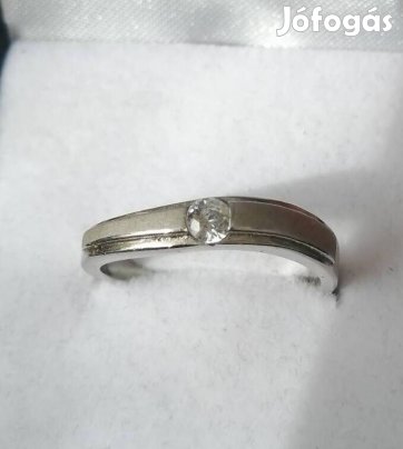 Ezüst gyűrű 925 53-53,5 méretben