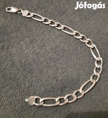 Ezüst karlánc karkötő férfi 