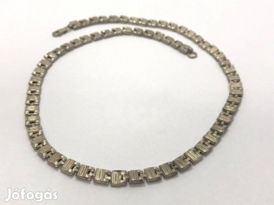 Ezüst mutatós nyaklánc, 44 cm