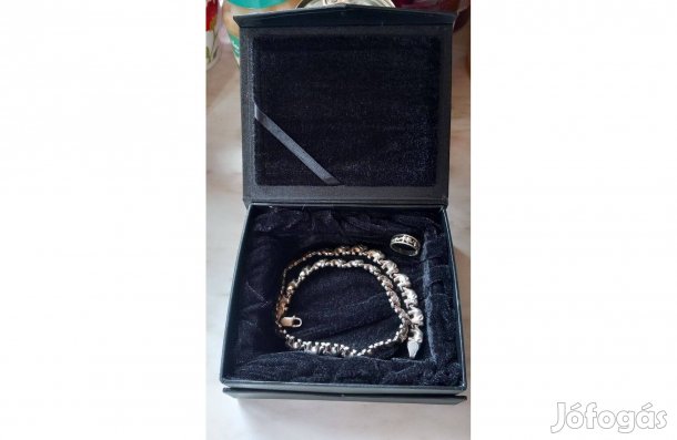 Ezüst nyaklánc 43,5 cm elegáns dobozban - Új