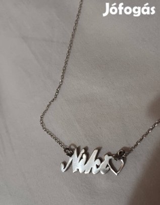 Ezüst nyaklánc Niki medállal