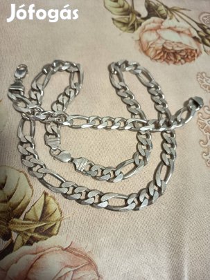 Ezüst nyaklánc karlanc szett!!. 