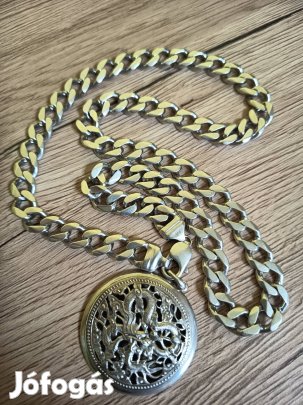 Ezüst nyaklánc medállal! 