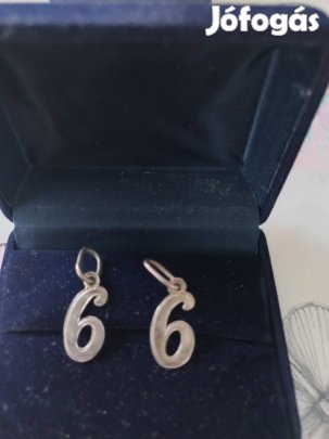 Ezüst szám medálok 