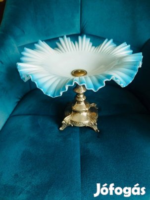 Ezüstözött Kínáló Asztalközép