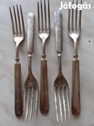 Ezüstözött antik villa jelzett angol