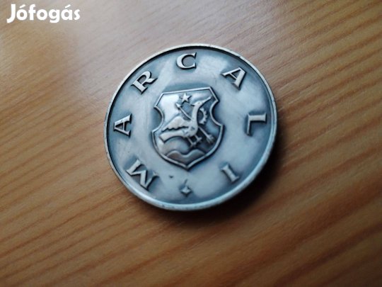 Ezüstözött emlékérem " Marcali Város"