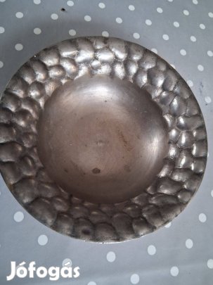 Ezüstözött réztál eladó