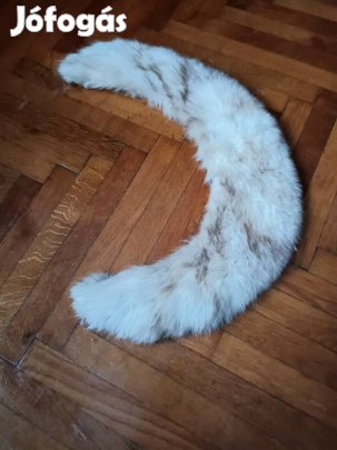 Ezüstróka gallér alkalmi áron