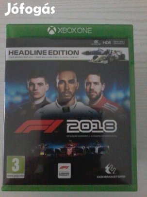 F1 2018 Xbox 1 játék eladó