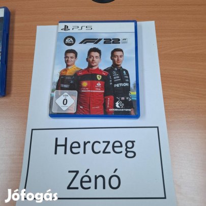 F1 2022 ps5 játék