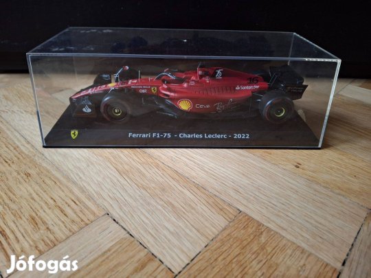 F1 Ferrari F1-75 Charles Leclerc 2022 1:24 modell
