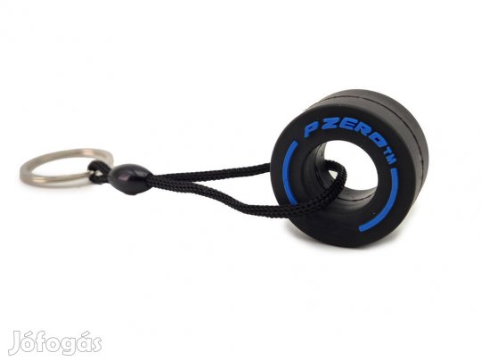 F1 Forma 1 gumi - kulcstartó kulcs tartó - kék