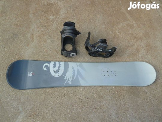 F2 Dragonfly snowboard lap szép állapotban élezve,vaxolva , kötés el