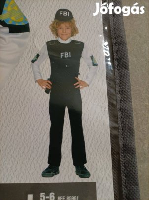 FBI jelmez ruha 7-9 éves