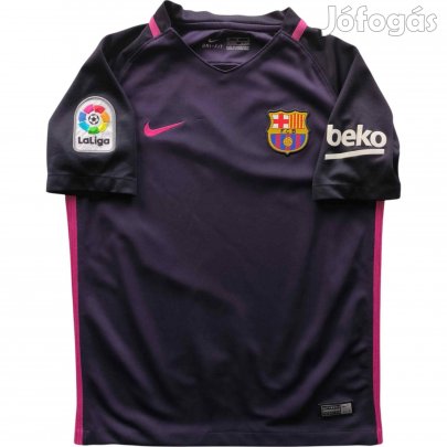 FC Barcelona 2016-17 Nike vendég foci mez gyerek M-es