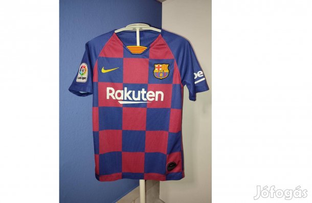 FC Barcelona eredeti Nike 2019-20 kockás gyerek mez (137-147) II