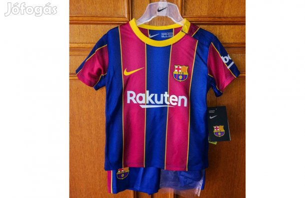 FC Barcelona eredeti Nike baby gránátvörös kék mez szett (több méret)