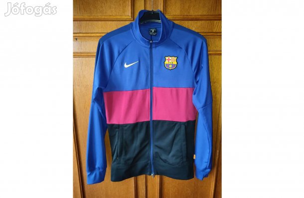 FC Barcelona eredeti Nike cipzáras sötétkék bordó fekete felső (S)